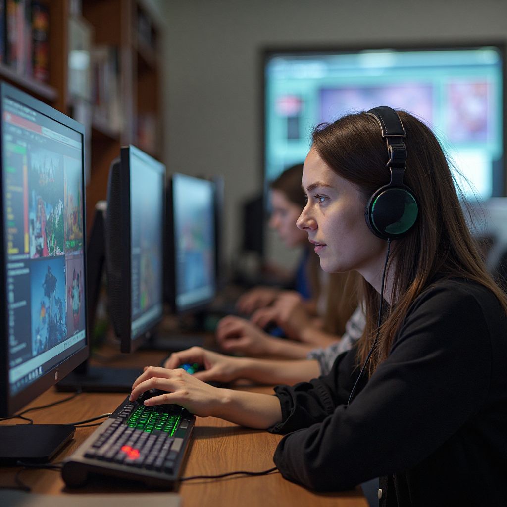 Команда ГеймПульс зі студентами курсів ігрової журналістики